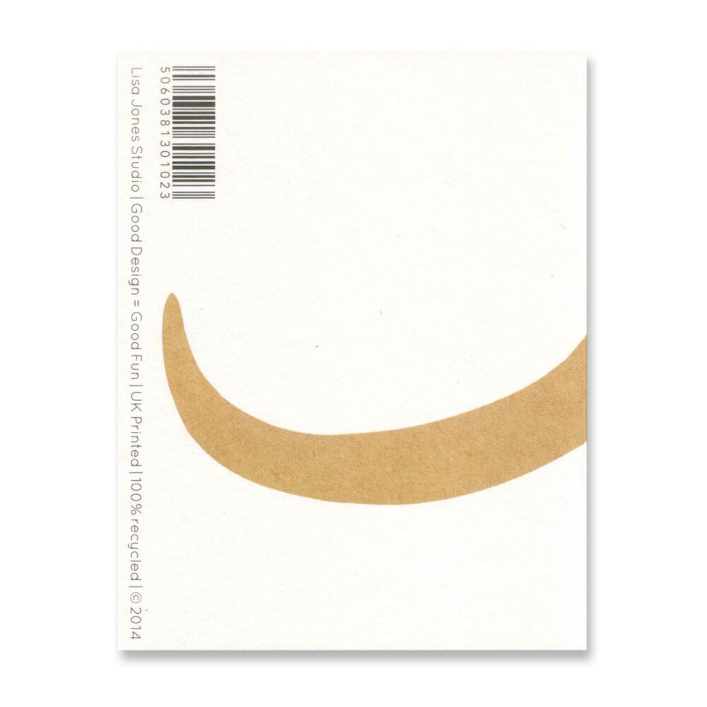 Jump For Joy Mini Greetings Card by Lisa Jones Studio