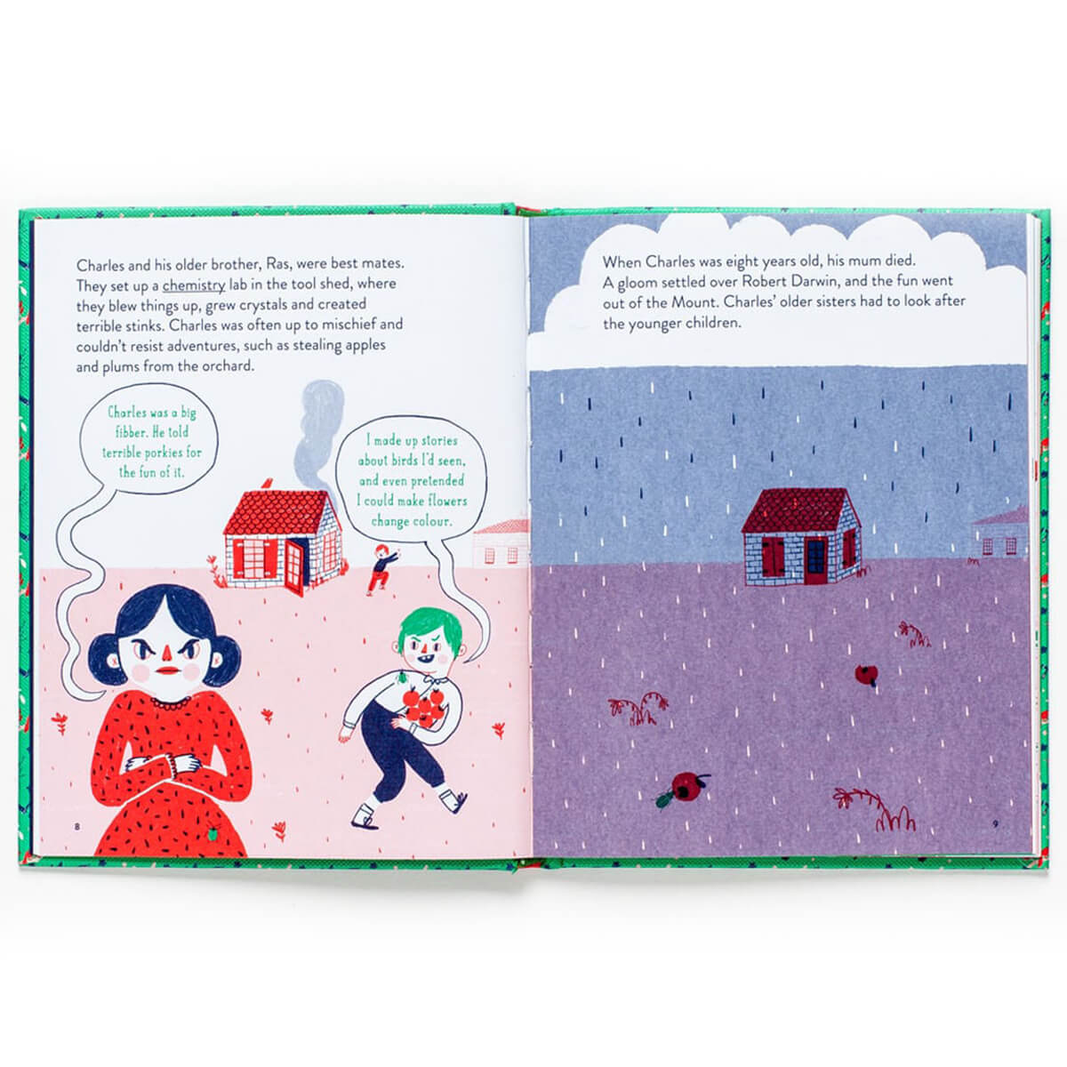 Little Guides To Great Lives: Charles Darwin by Isabel Thomas & Rachel Katstaller