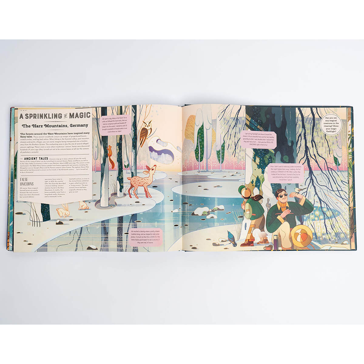 Magical Creatures and Mythical Beasts (With Magic Torch) by Professor and Millie Mortimer & Victo Ngai