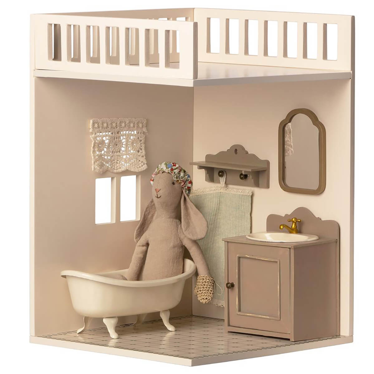 House Of Miniature Dollhouse Bonus Bathroom by Maileg