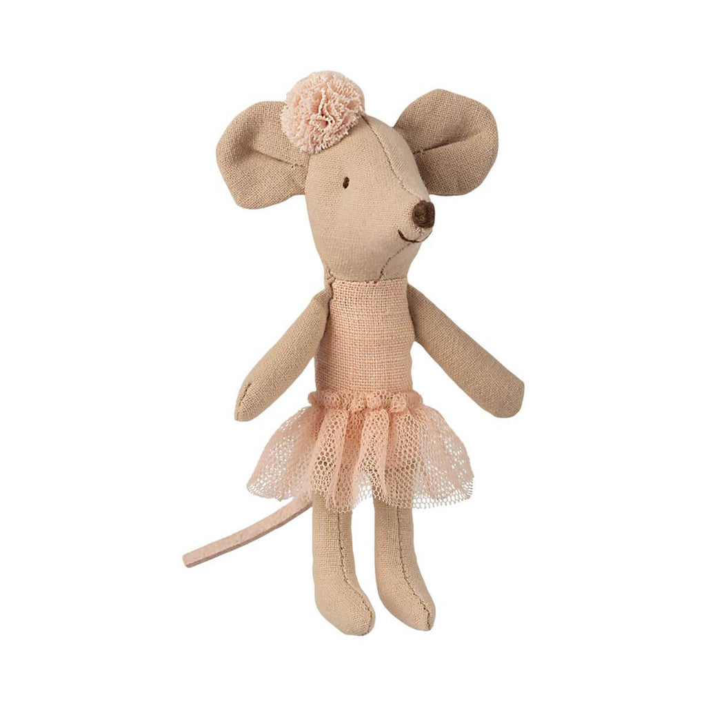 Little Sister Ballerina Mouse with Headpiece by Maileg