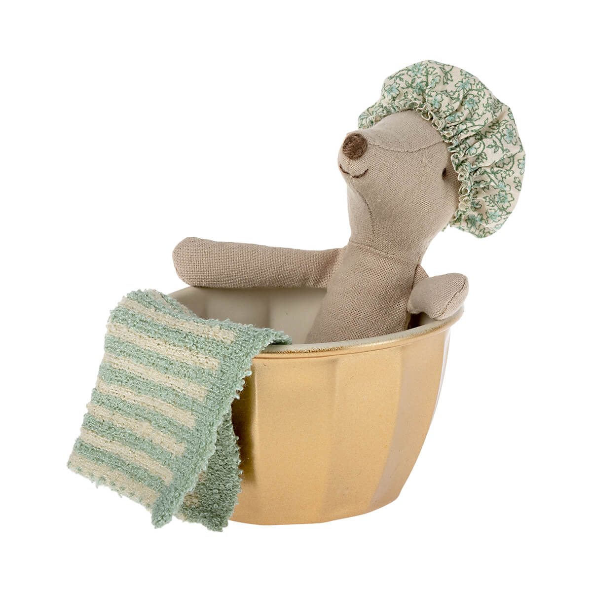 Big Sister Wellness Mouse in a Teacup by Maileg