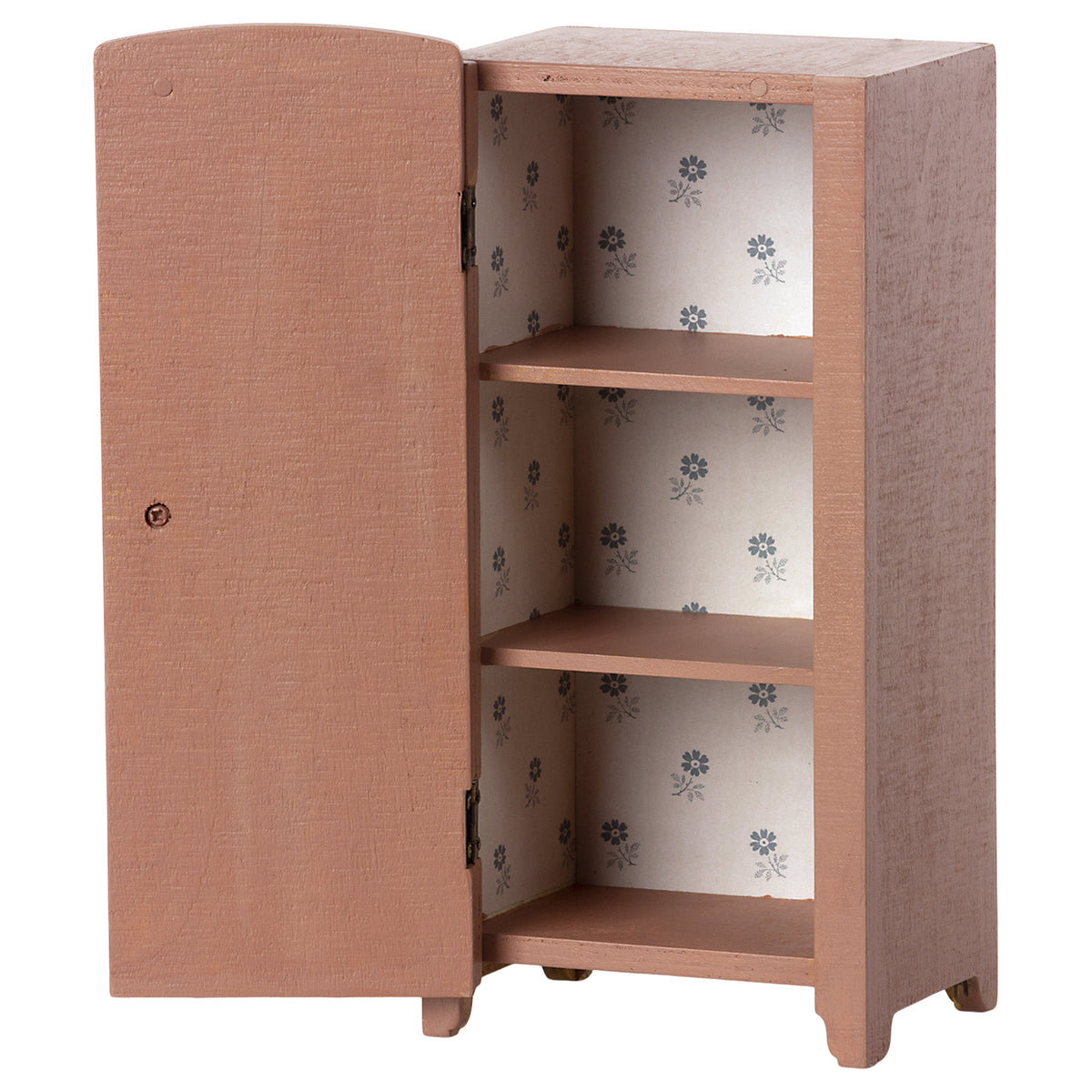 Miniature Closet With Decoration in Dusty Rose by Maileg