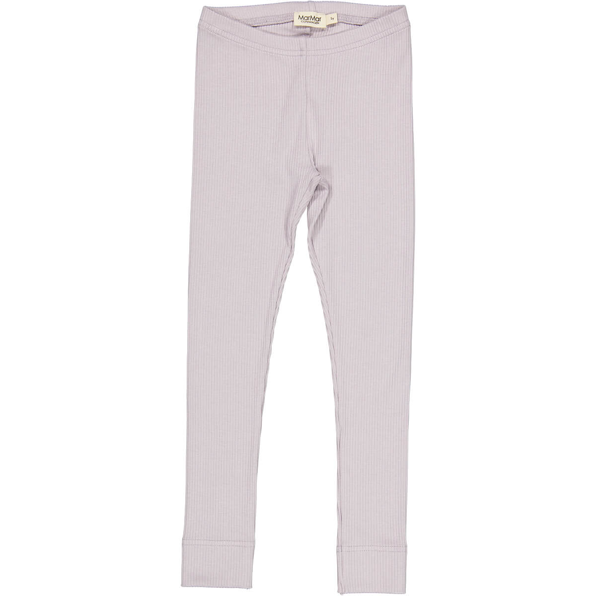 Leg Rib Baby Leggings in Plum Dust by MarMar Copenhagen