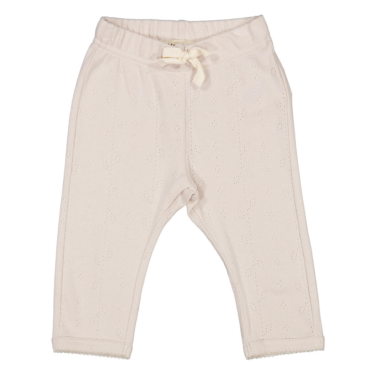 Pitti Pointelle Rib Leggings in Vanilla by MarMar Copenhagen