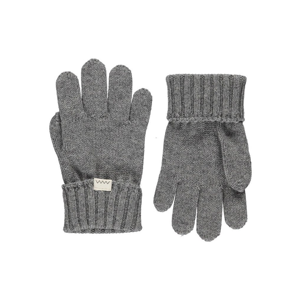 Aske Gloves in Grey Melange by MarMar Copenhagen