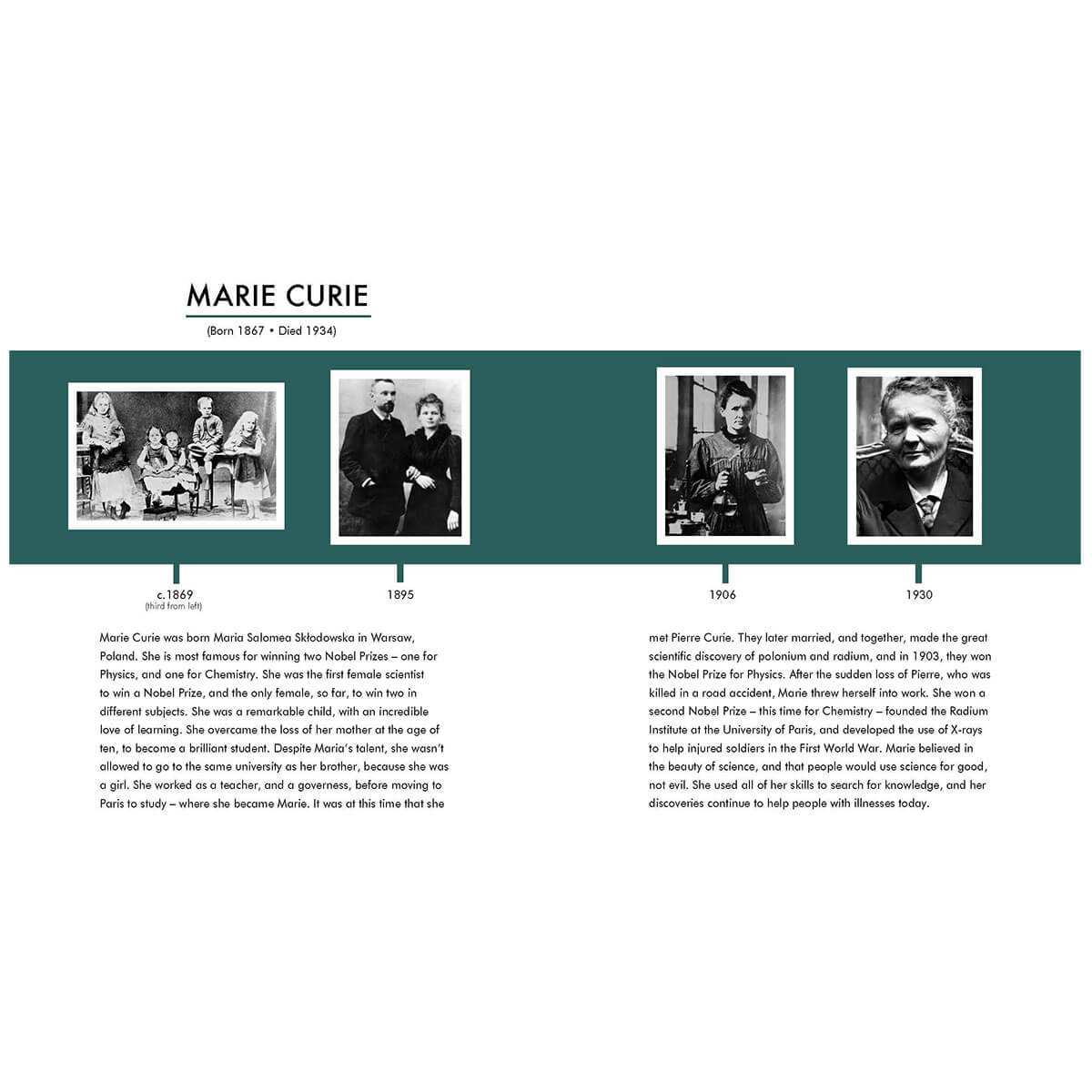 Marie Curie (Little People Big Dreams) by Isabel Sanchez Vegara & Frau Isa