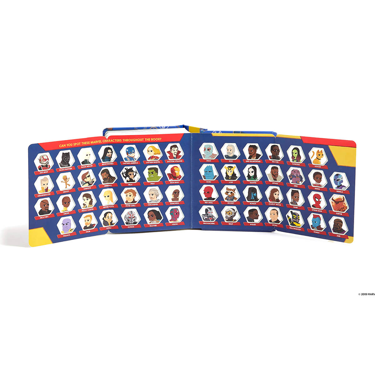 Marvel Alphablock By Peskimo