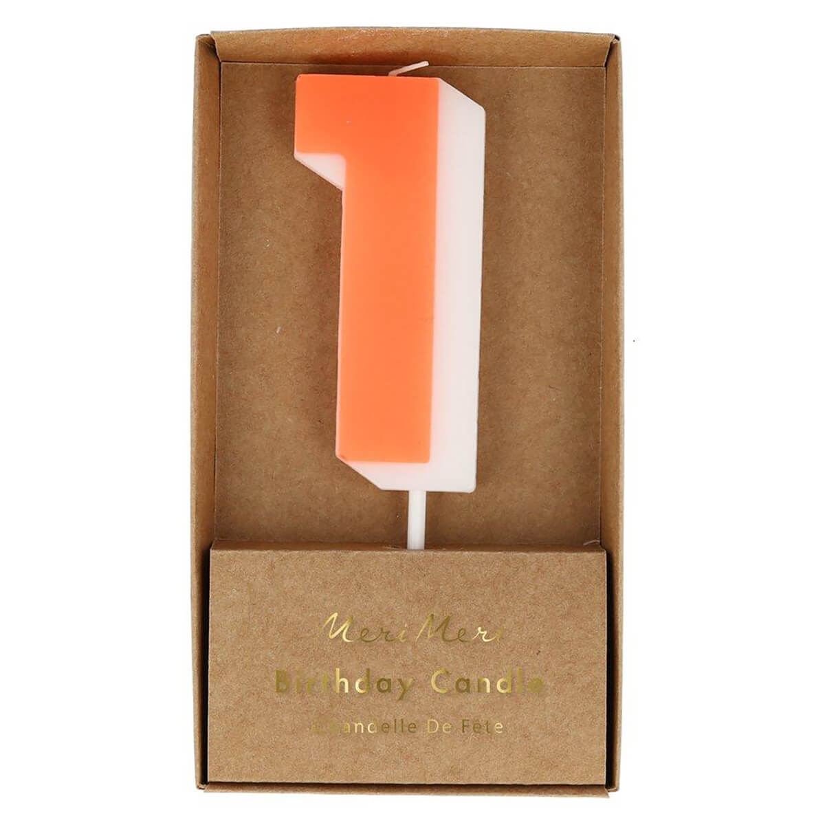 Colour Number Candles by Meri Meri