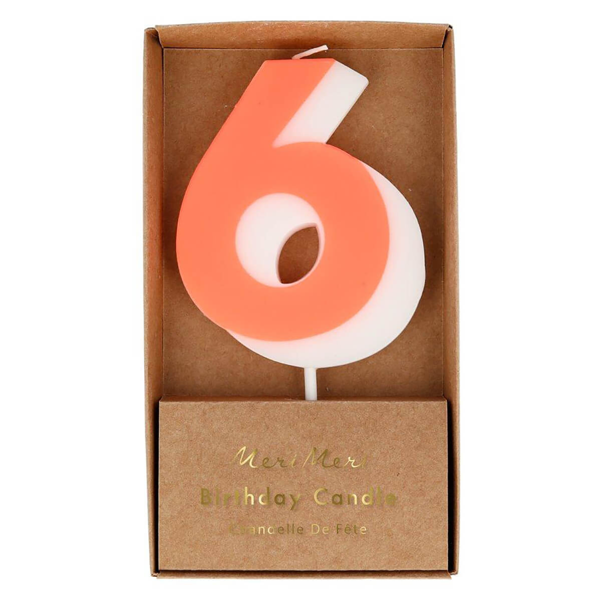 Colour Number Candles by Meri Meri