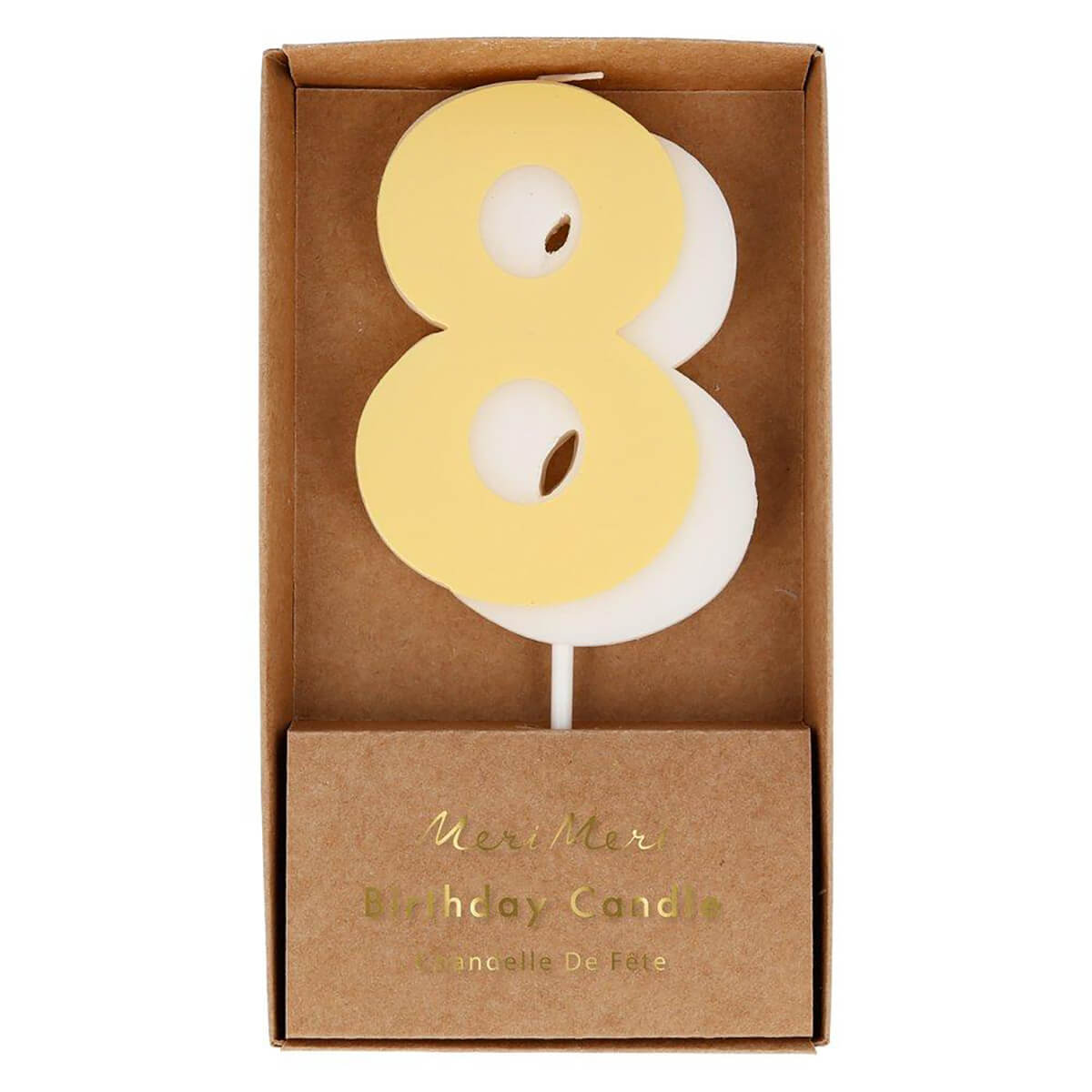 Colour Number Candles by Meri Meri