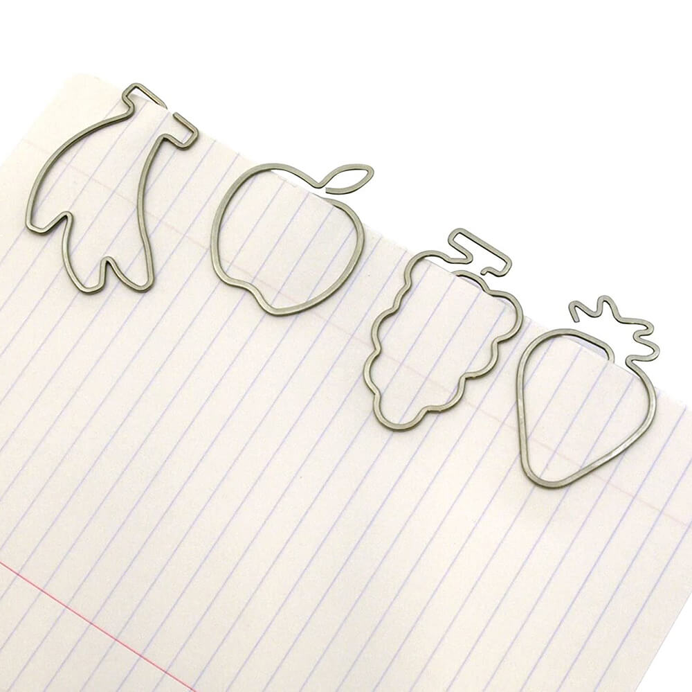 Fruits Large D-Clip Paperclips by Midori
