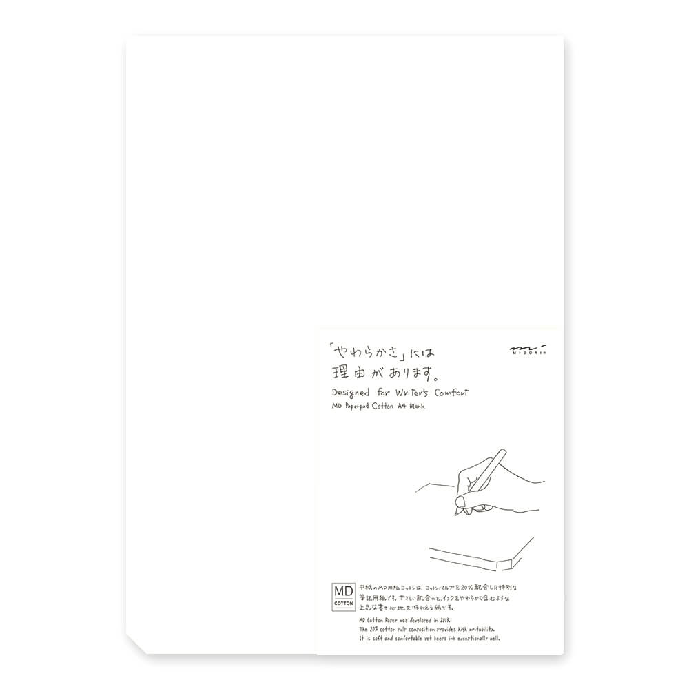 MD Cotton Paper Pad A4 by Midori