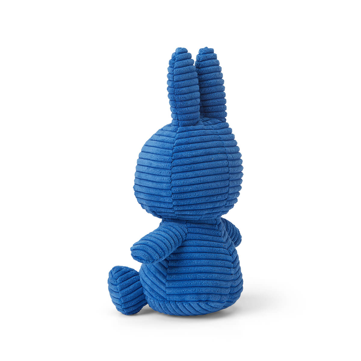 Small Corduroy Miffy in Cobalt Blue (23cm) by Bon Ton Toys