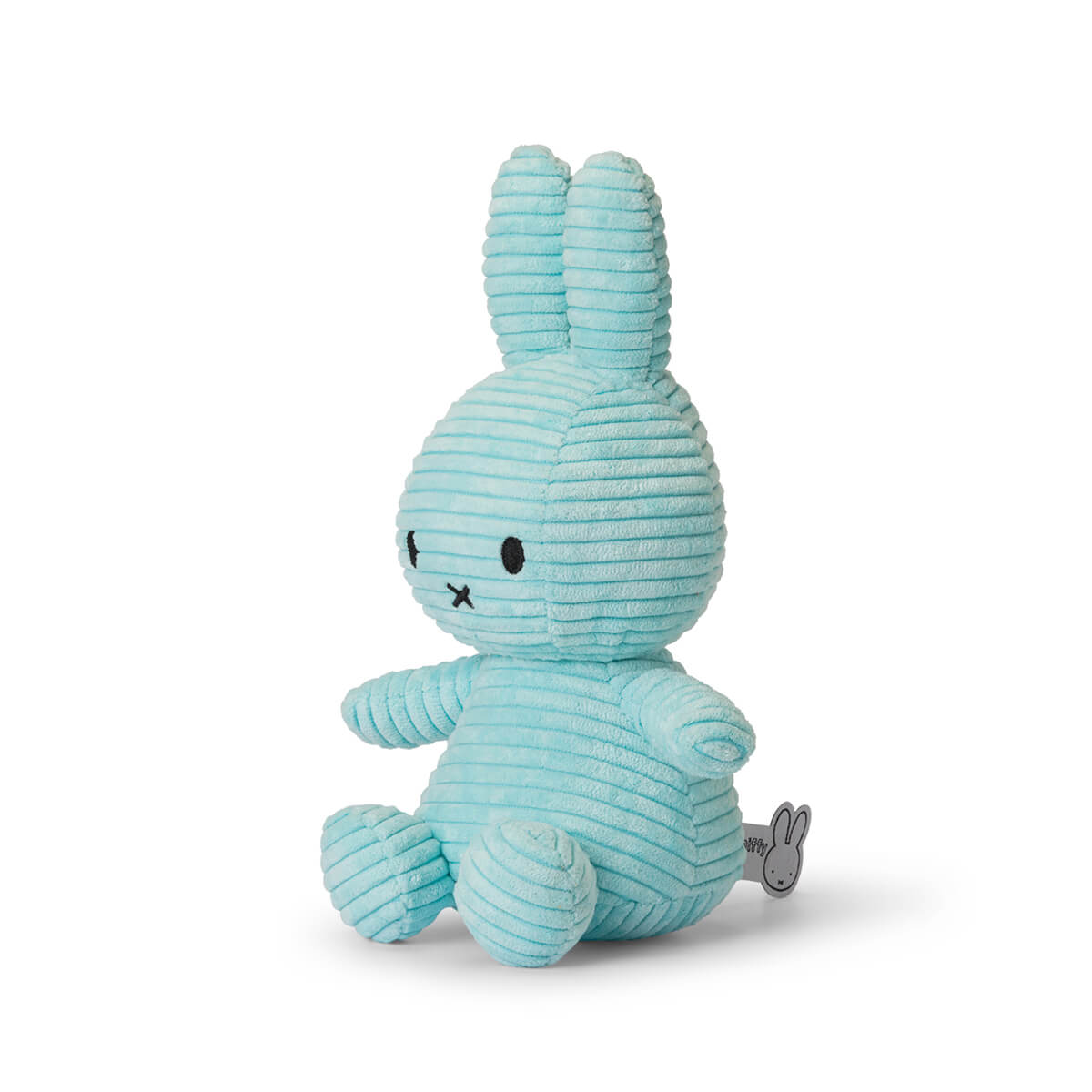 Small Corduroy Miffy in Turquoise (23cm) by Bon Ton Toys