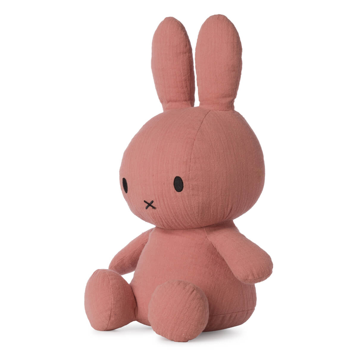 Large Muslin Miffy in Pink (33cm) by Bon Ton Toys
