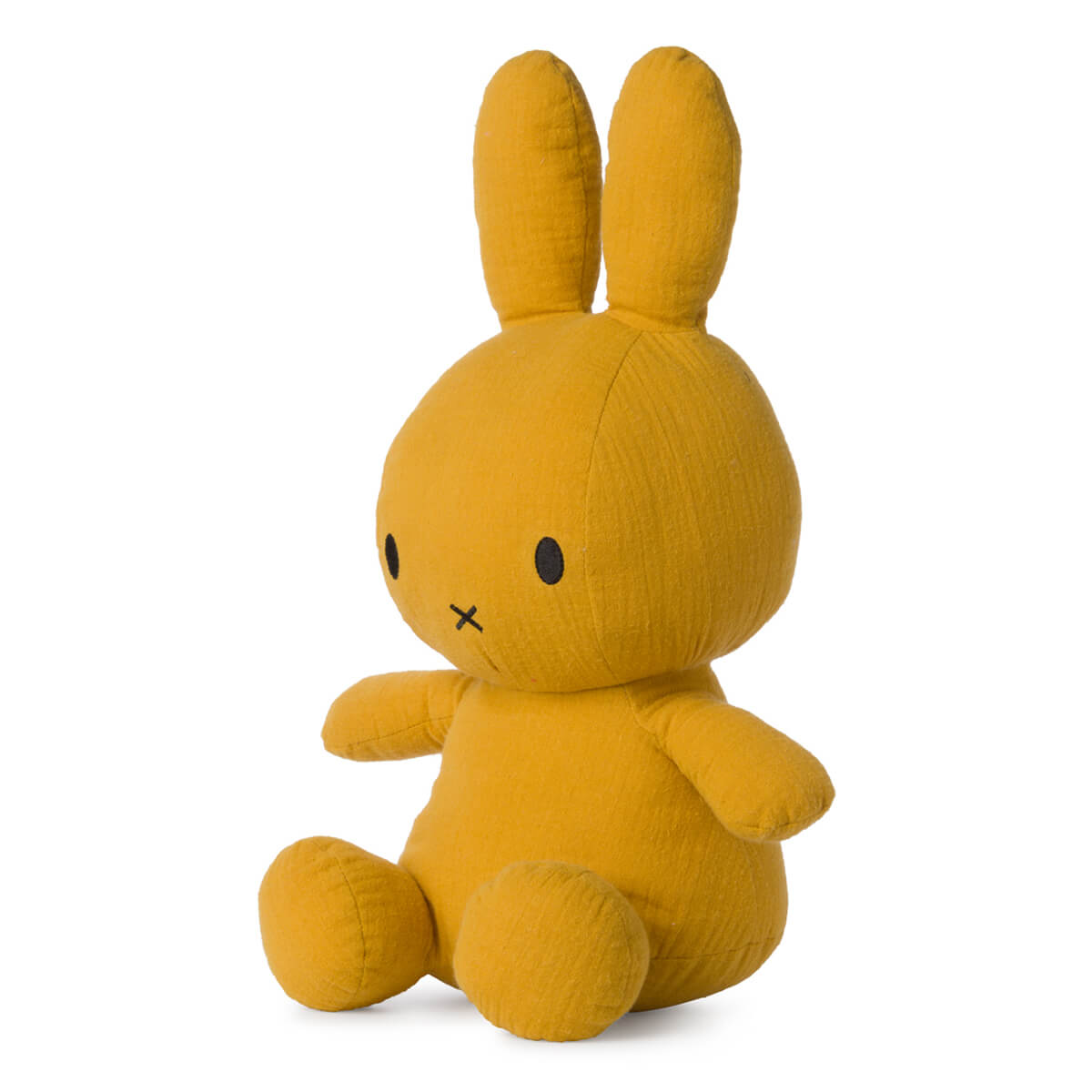 Large Muslin Miffy in Yellow (33cm) by Bon Ton Toys