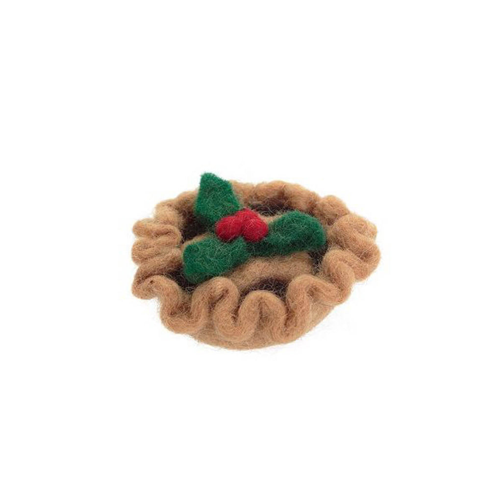Mince Pie Felt Hanging Tree Decoration by Amica