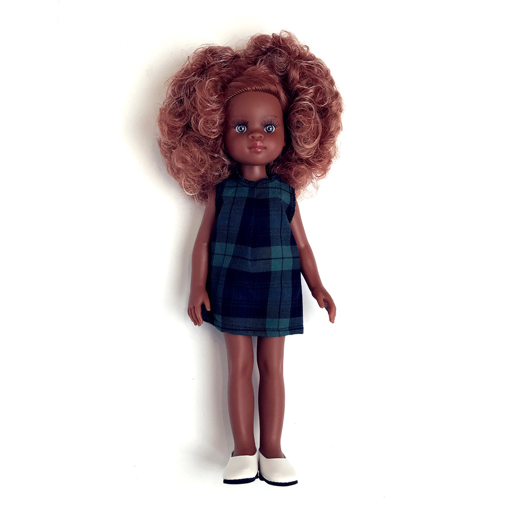 Melissa Las Amigas Doll in Tartan Dress (32cm) by Minikane X Paola Reina