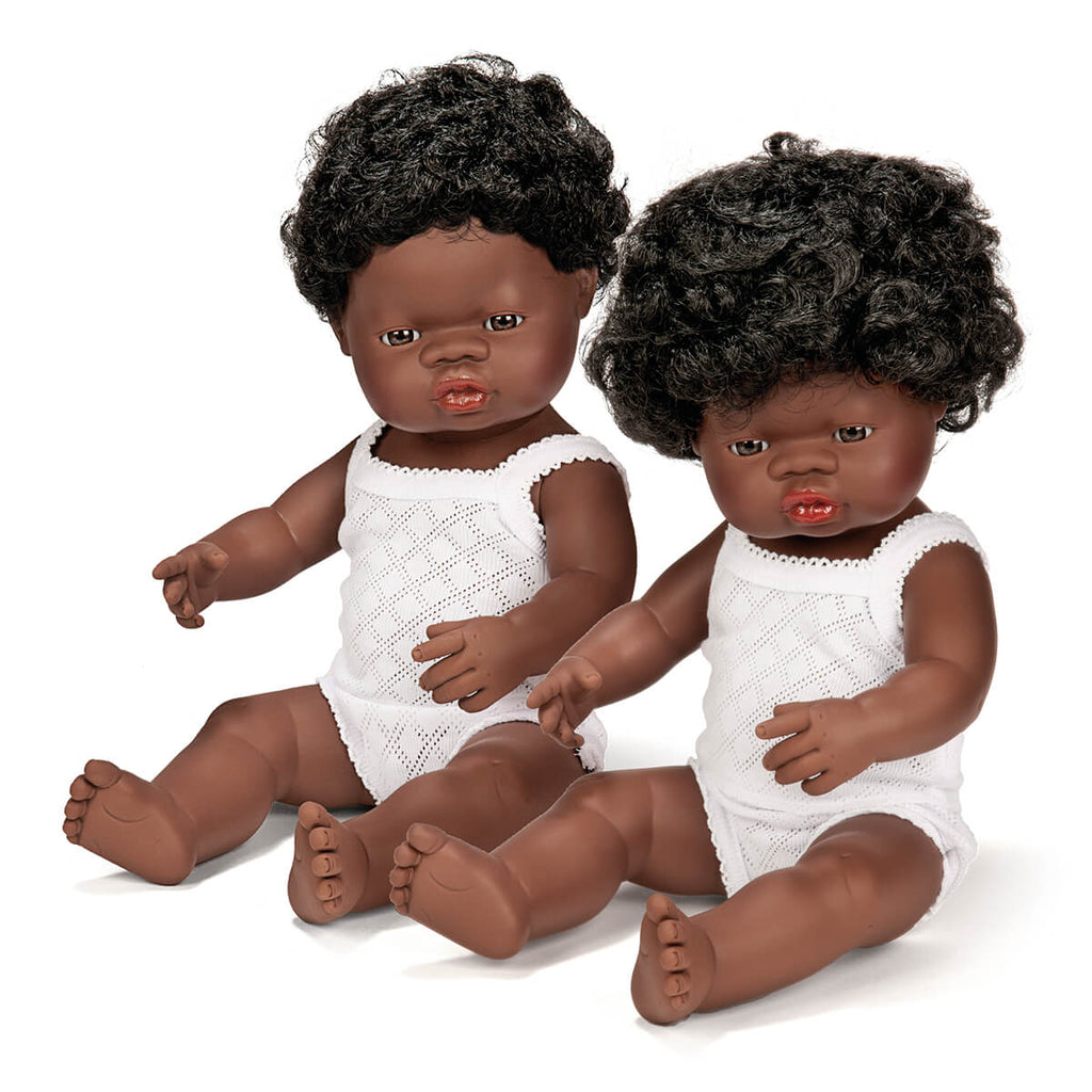 Boy Doll (38cm African) by Miniland
