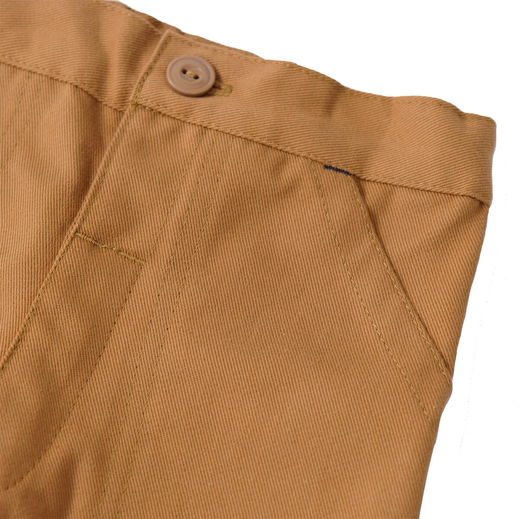 Utility Trousers in Tan by Monty & Co