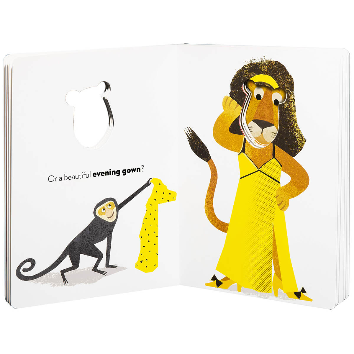 Mr Lion Dresses Up by Britta Teckentrup