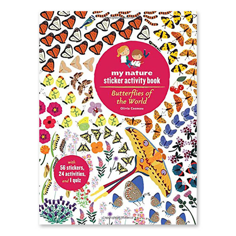 My Nature Sticker Activity Book: Butterflies of the World by Olivia Cosneau