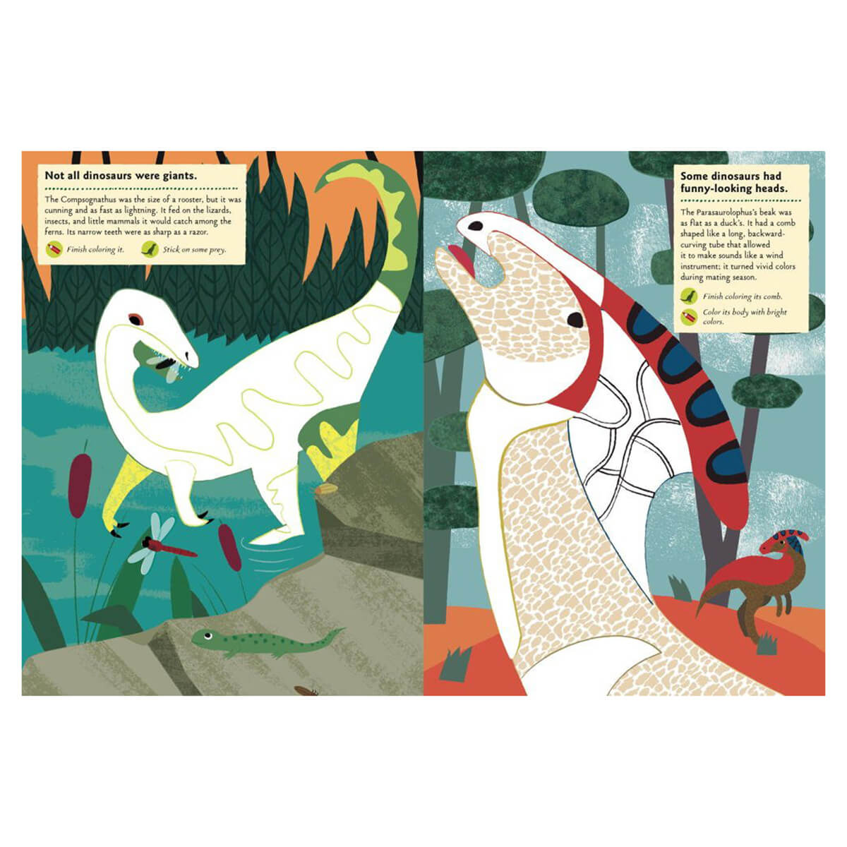 My Nature Sticker Activity Book: In the Age of Dinosaurs by Olivia Cosneau