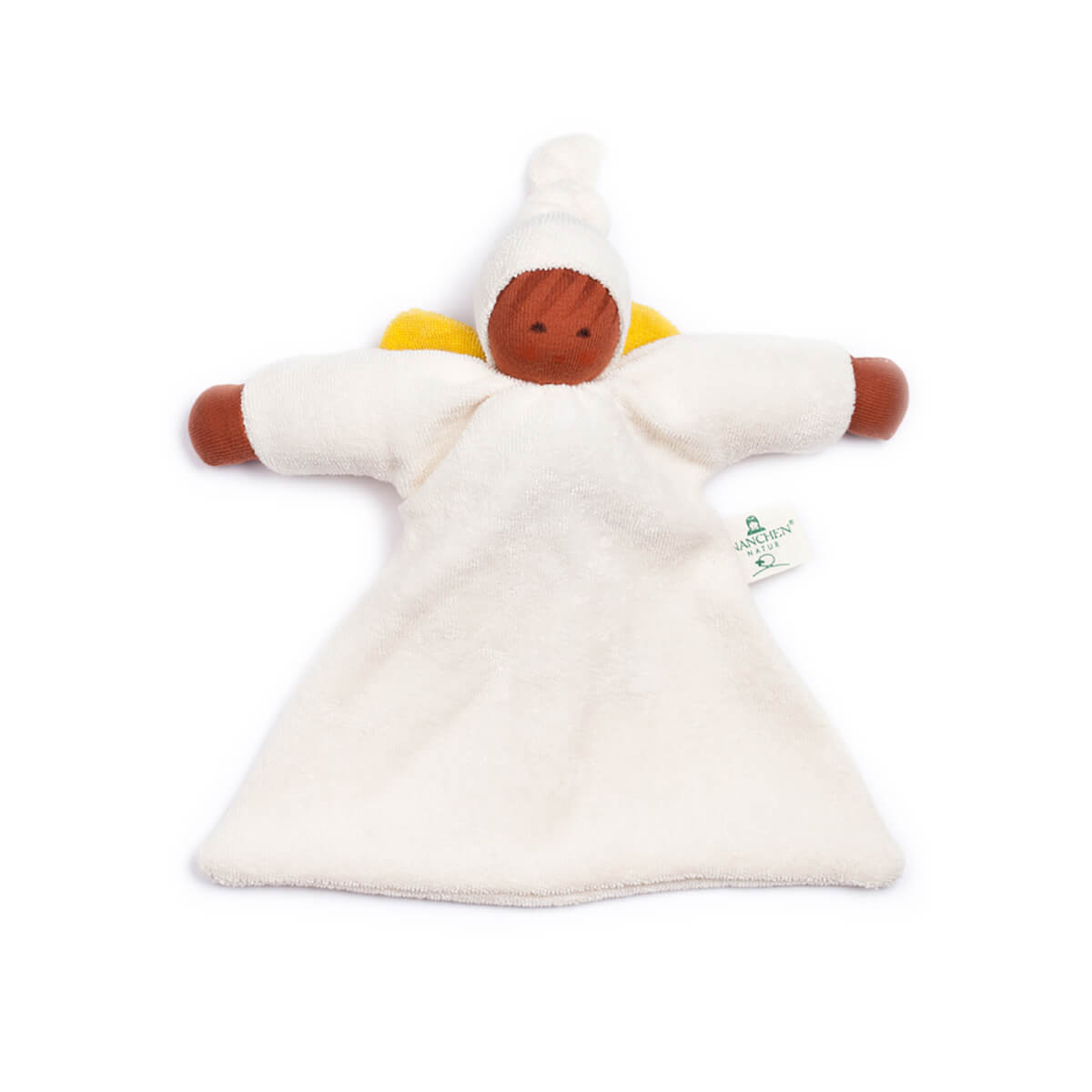 Guardian Angel Cuddle Cloth (Dark Skin) by Nanchen Natur