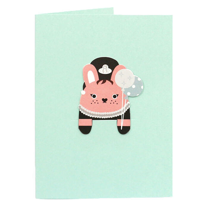 Riceholly Bookmark Greetings Card by NooDoll