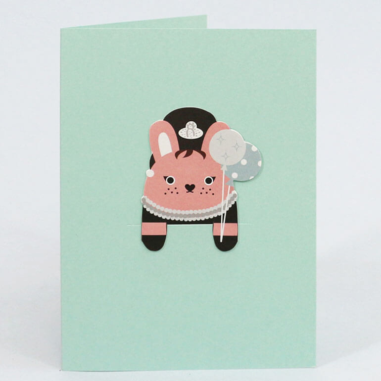 Riceholly Bookmark Greetings Card by NooDoll