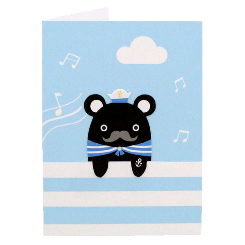 Sailor Melody Bookmark Greetings Card by NooDoll