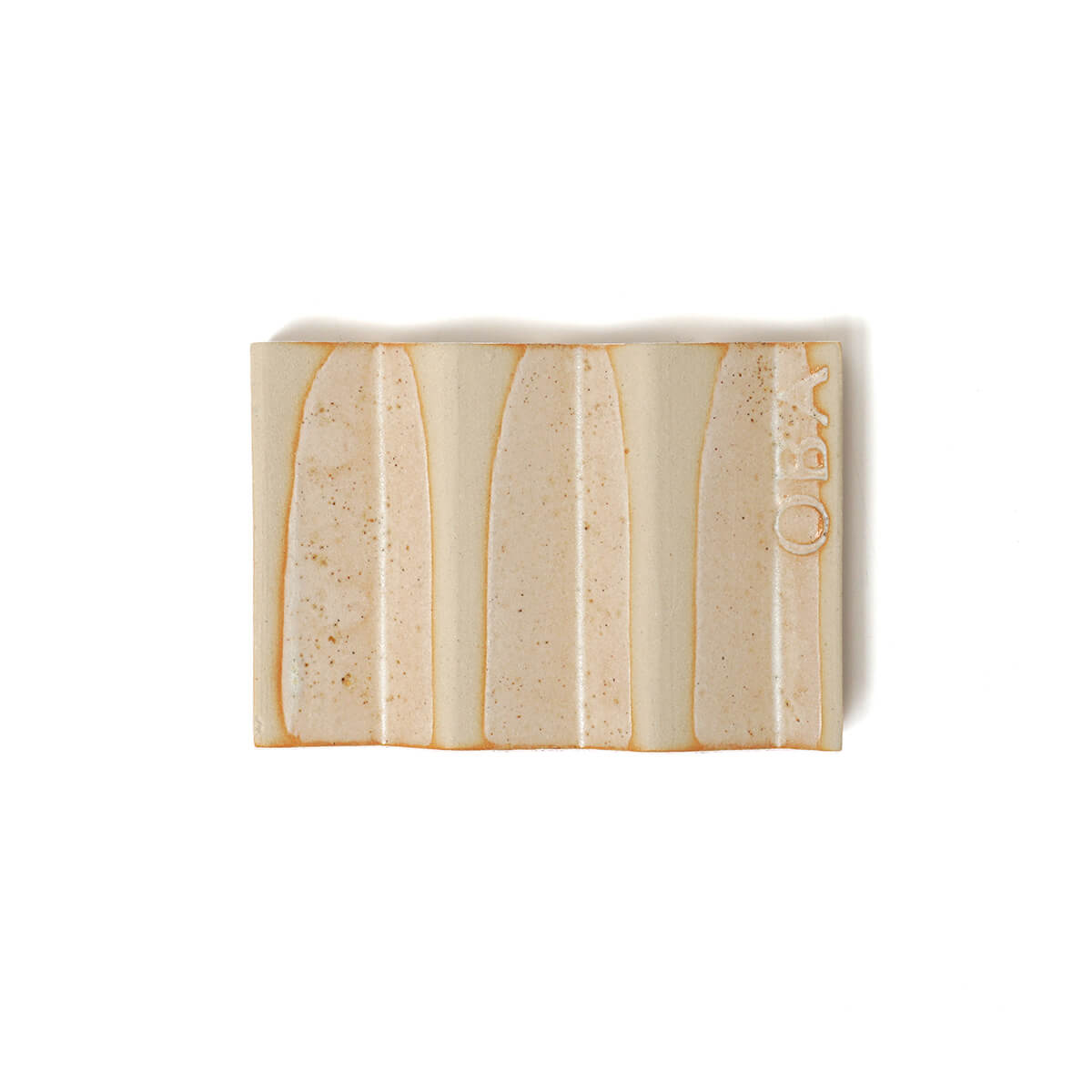 Rocky M. Handmade Ceramic Soap Dish in Sand by Oba Studios