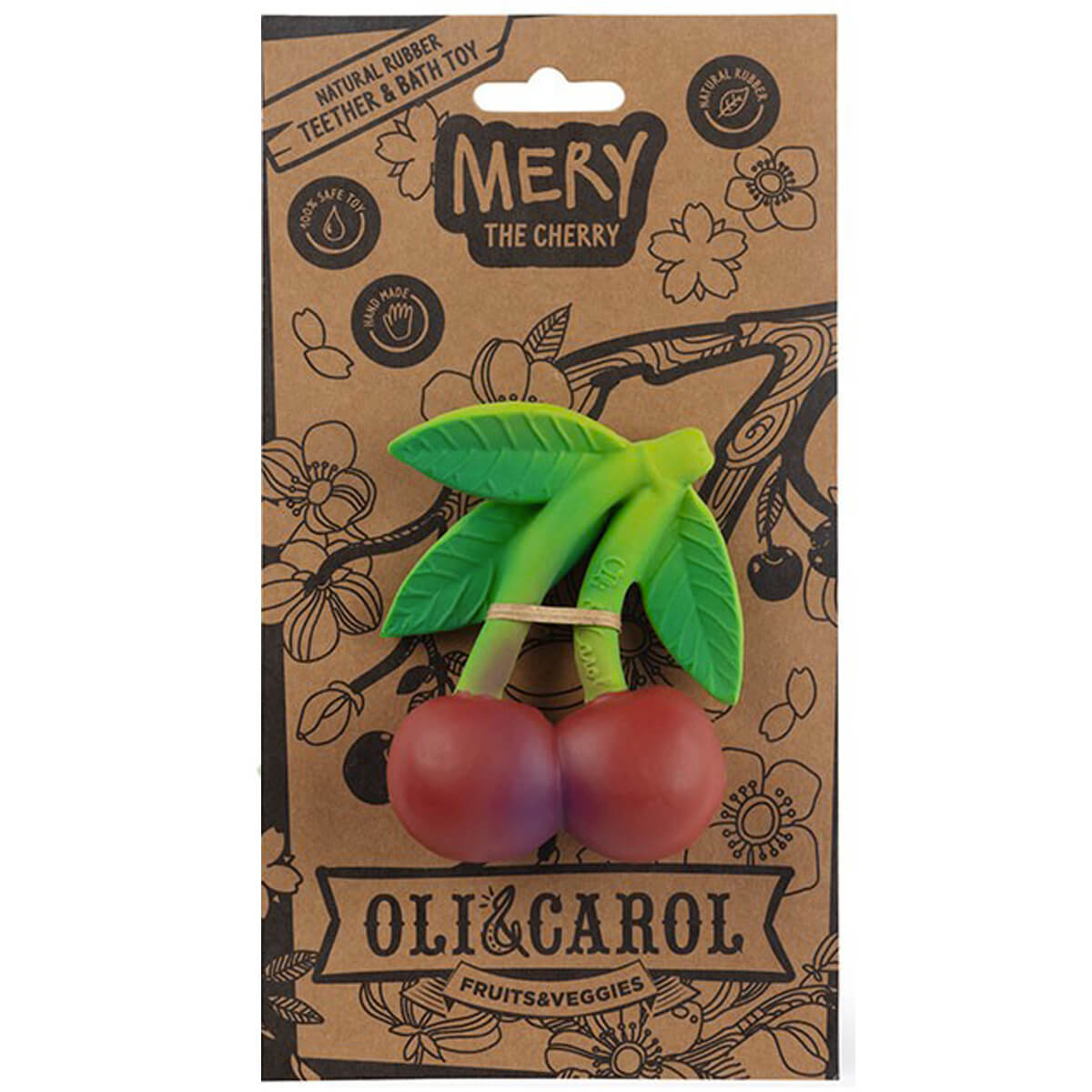 Mery The Cherry Teether by Oli & Carol