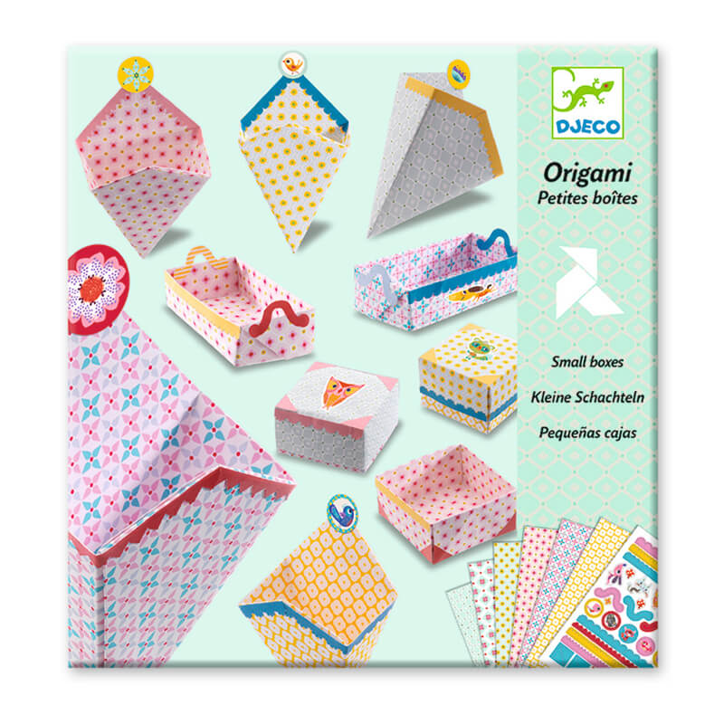 Small Boxes Origami Craft Kit by Djeco