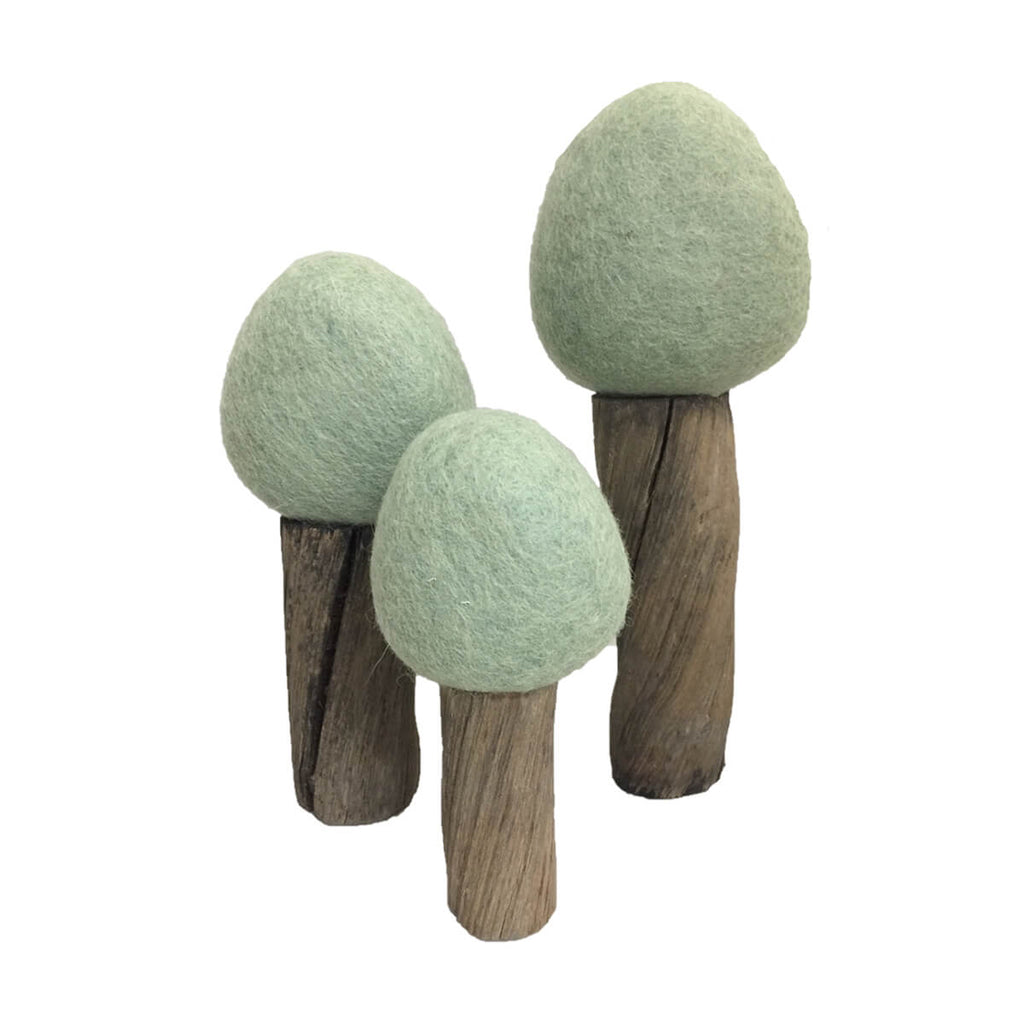 Earth Summer Trees by Papoose Toys (Set of 3)
