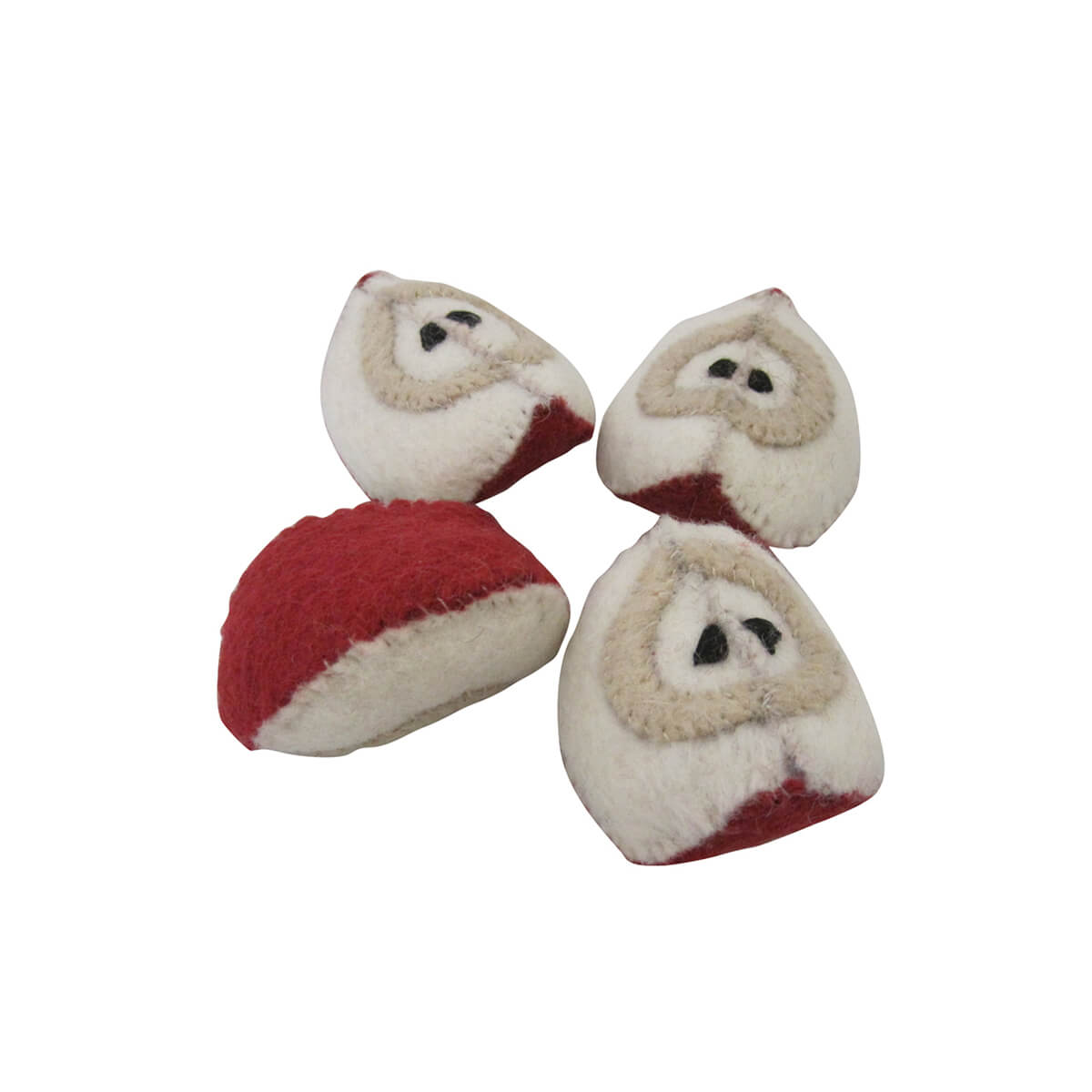 Apple Pieces Felt Toy by Papoose Toys