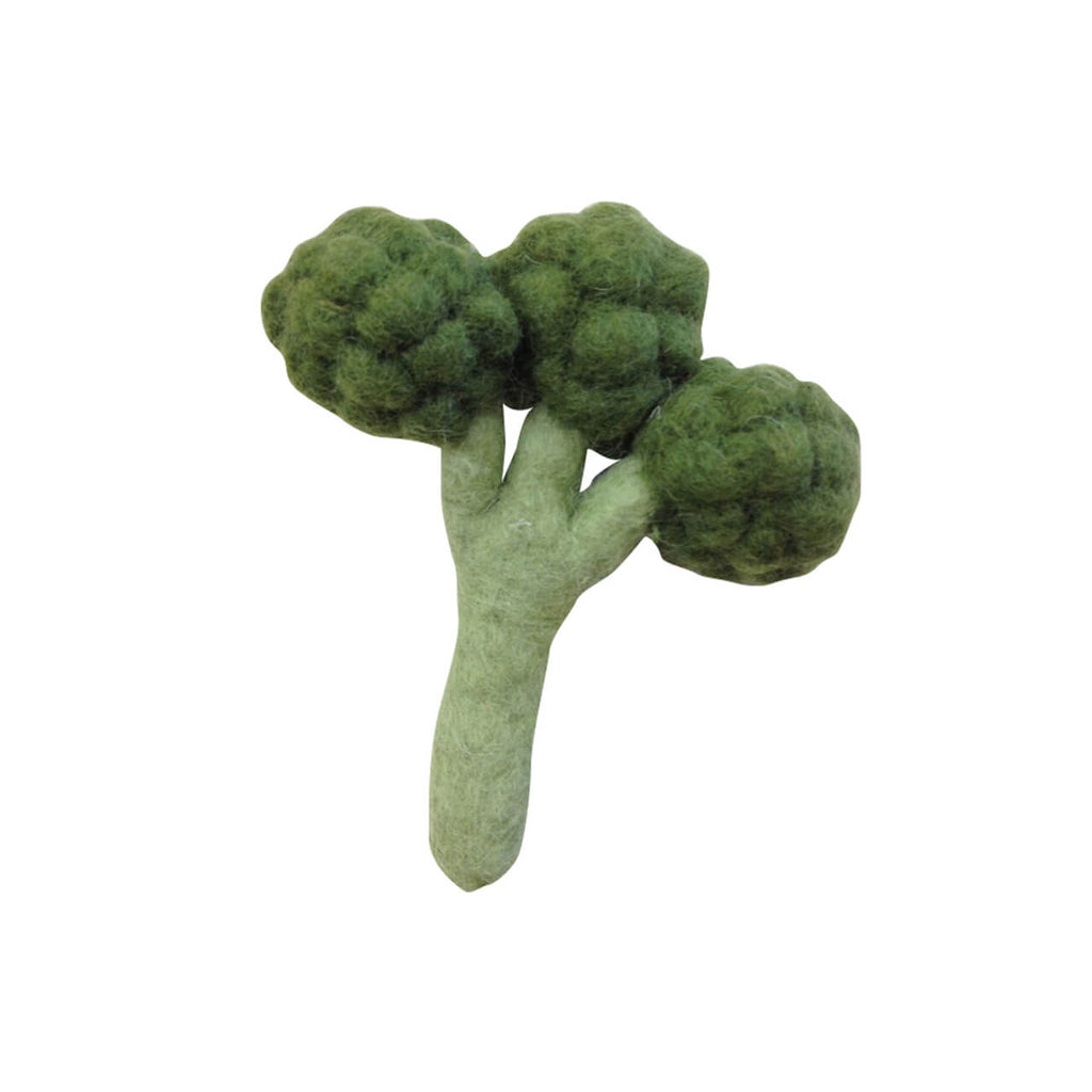Broccoli Vegetable Felt Toy by Papoose Toys