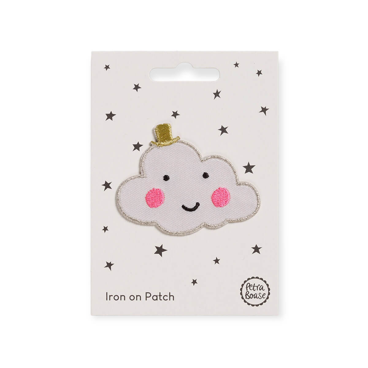 Cloud Iron On Patch by Petra Boase