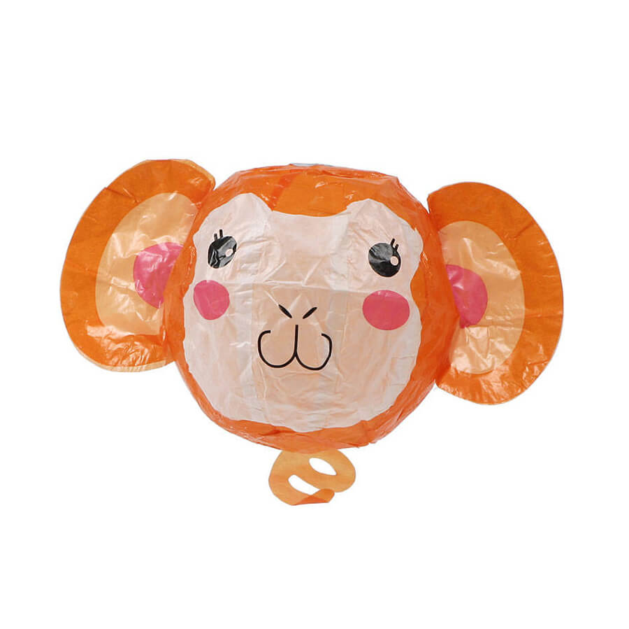 Monkey Japanese Paper Balloon by Petra Boase
