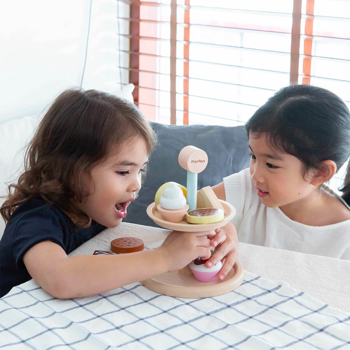 Bakery Cake Stand Wooden Play Set by PlanToys