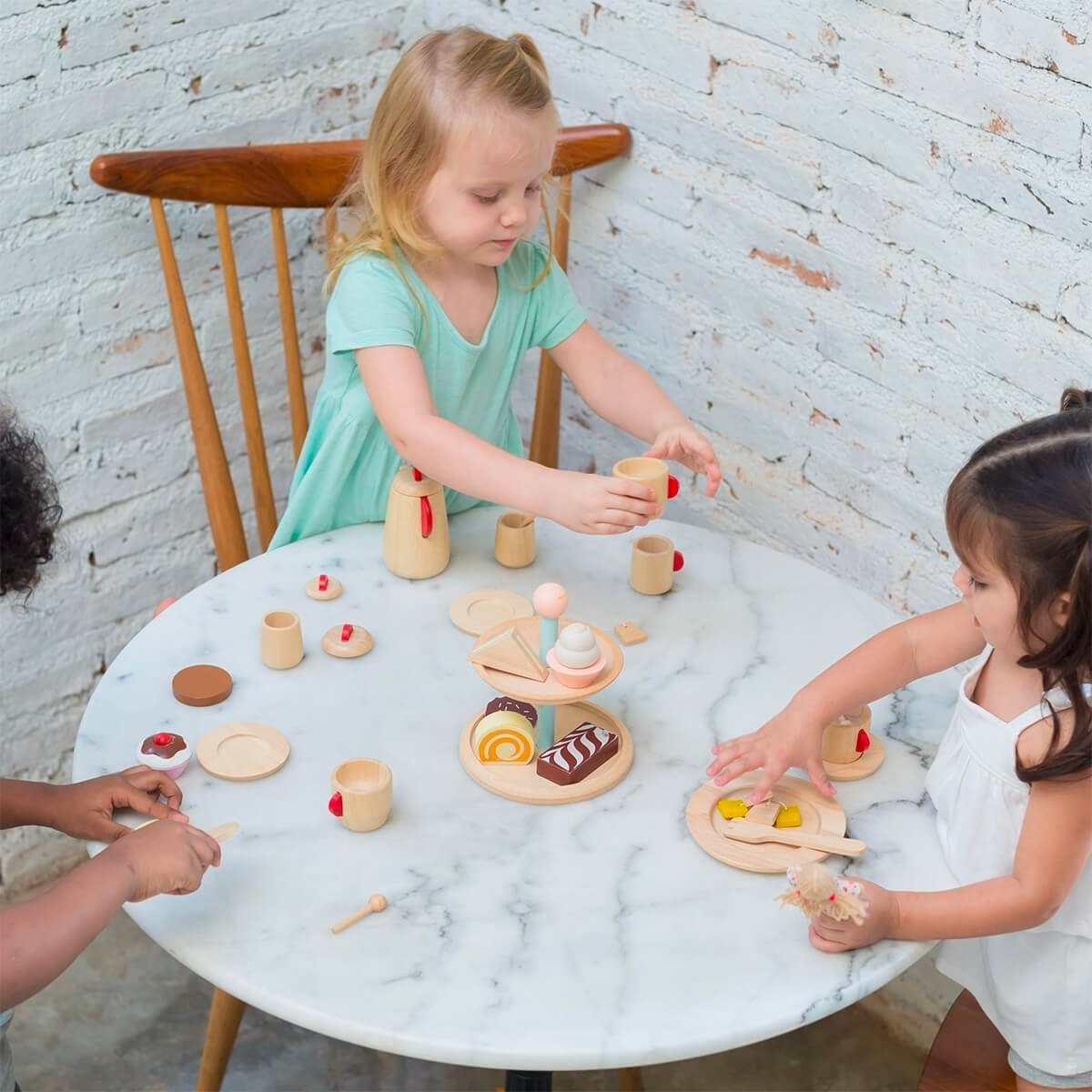 Bakery Cake Stand Wooden Play Set by PlanToys