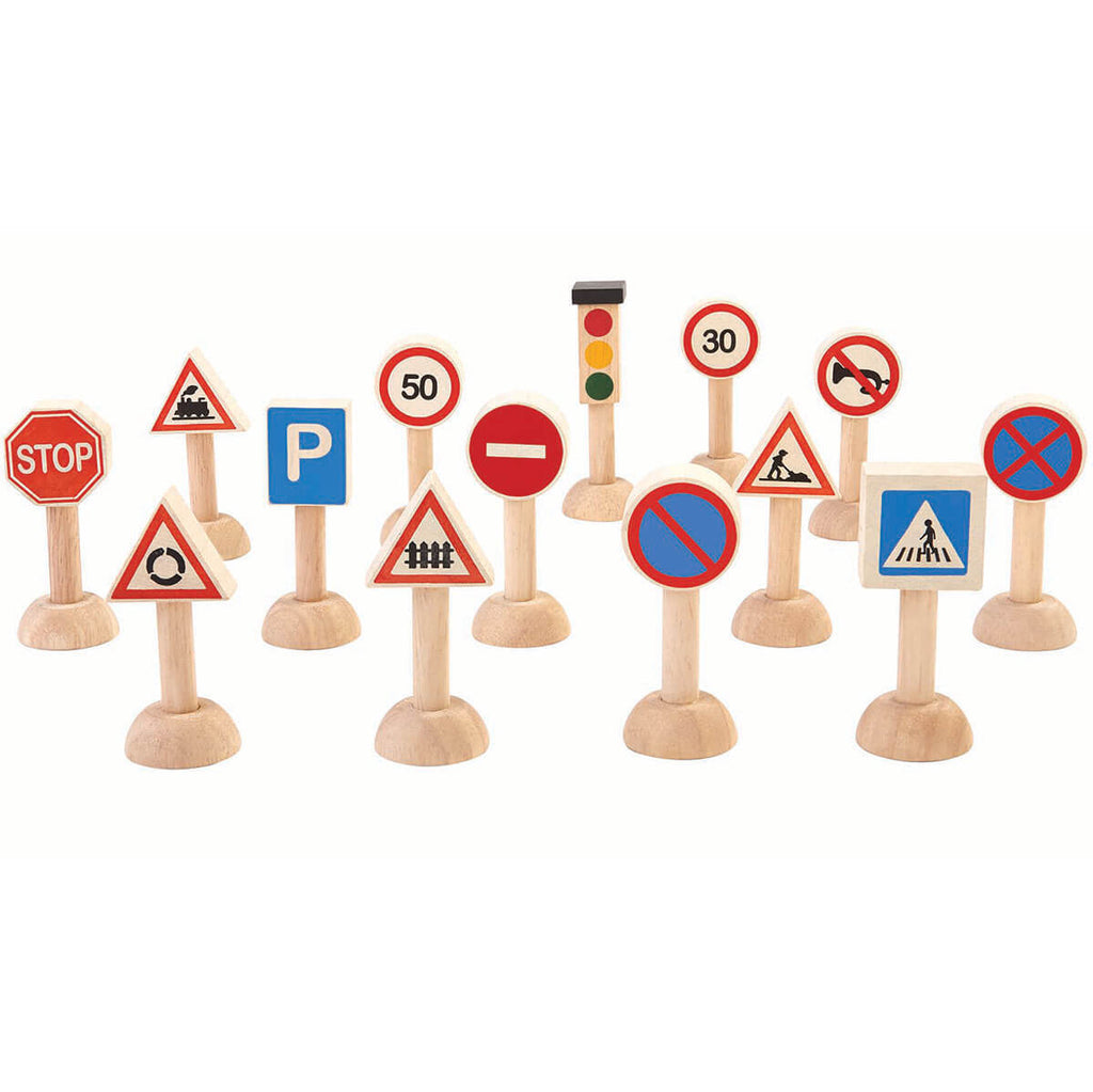 Traffic Sign Set  by PlanToys