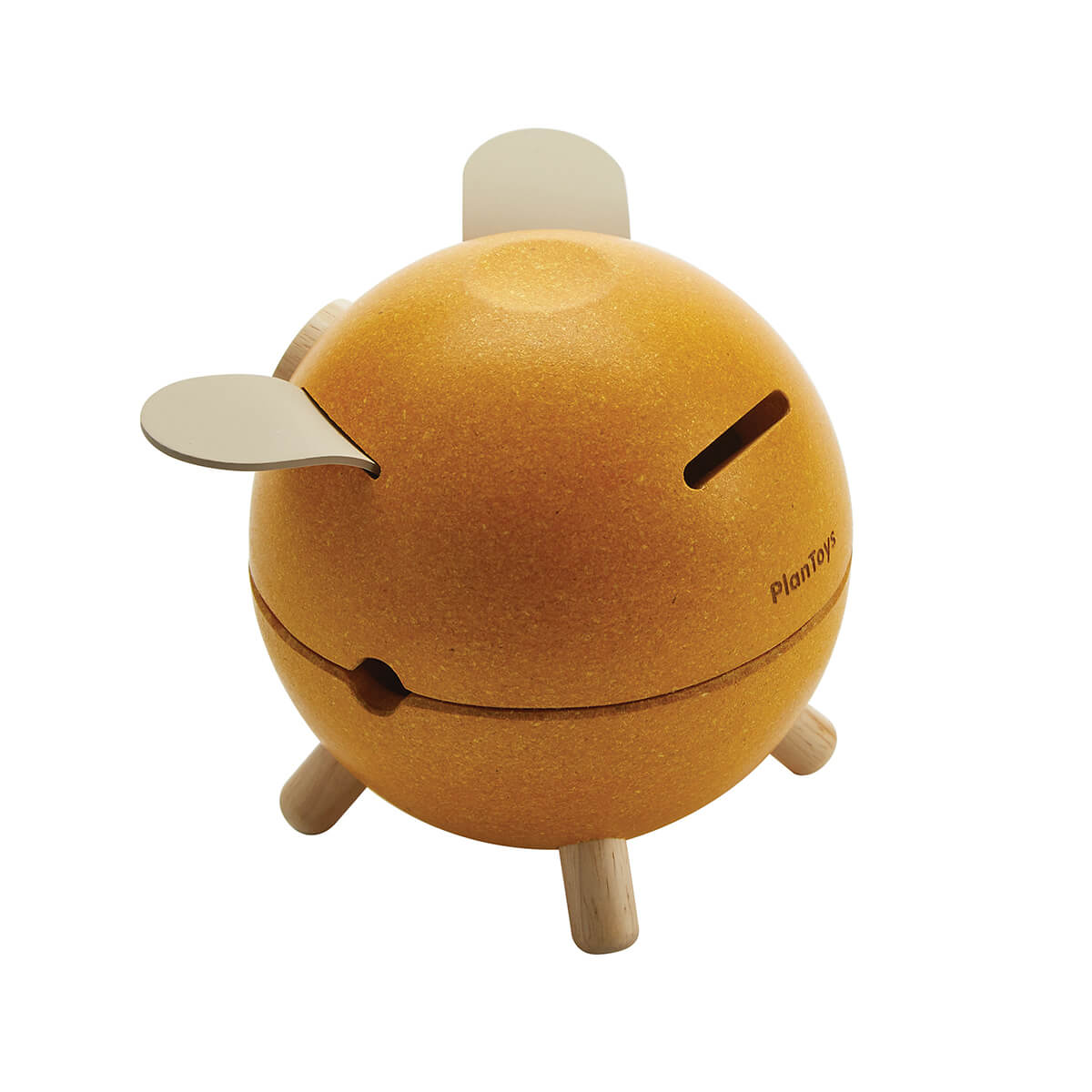 Piggy Bank in Yellow by PlanToys