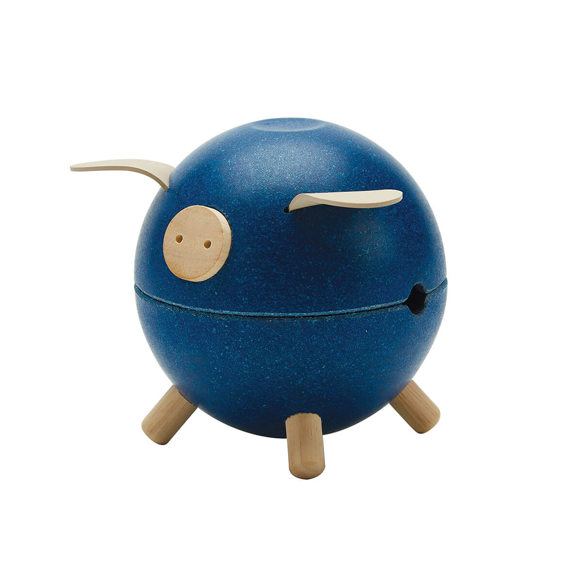 Piggy Bank in Blue by PlanToys
