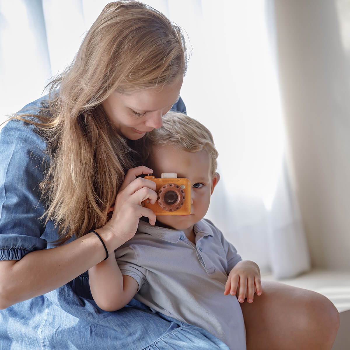 My First Camera in Yellow - Orchard Collection - by PlanToys