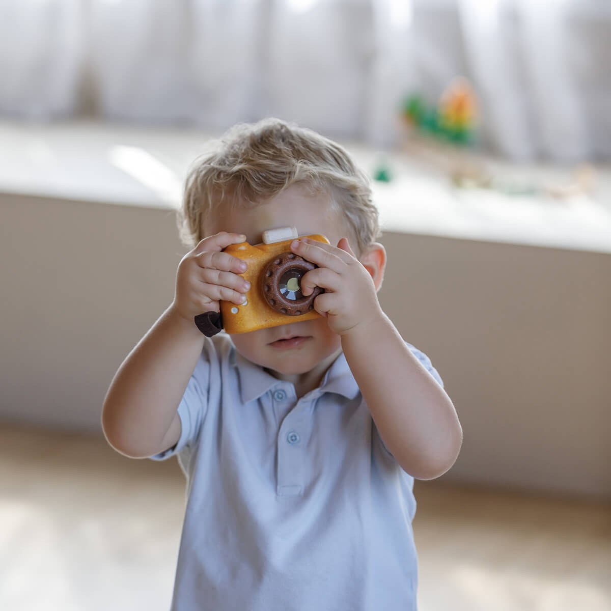 My First Camera in Yellow - Orchard Collection - by PlanToys