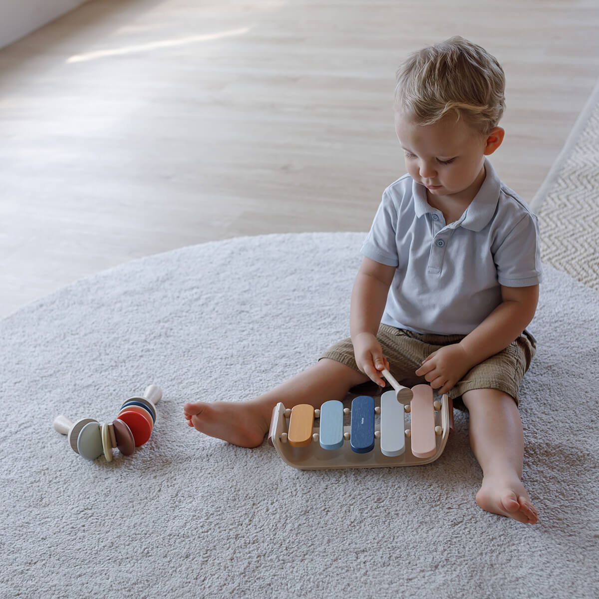 Oval Xylophone - Orchard Collection - by PlanToys