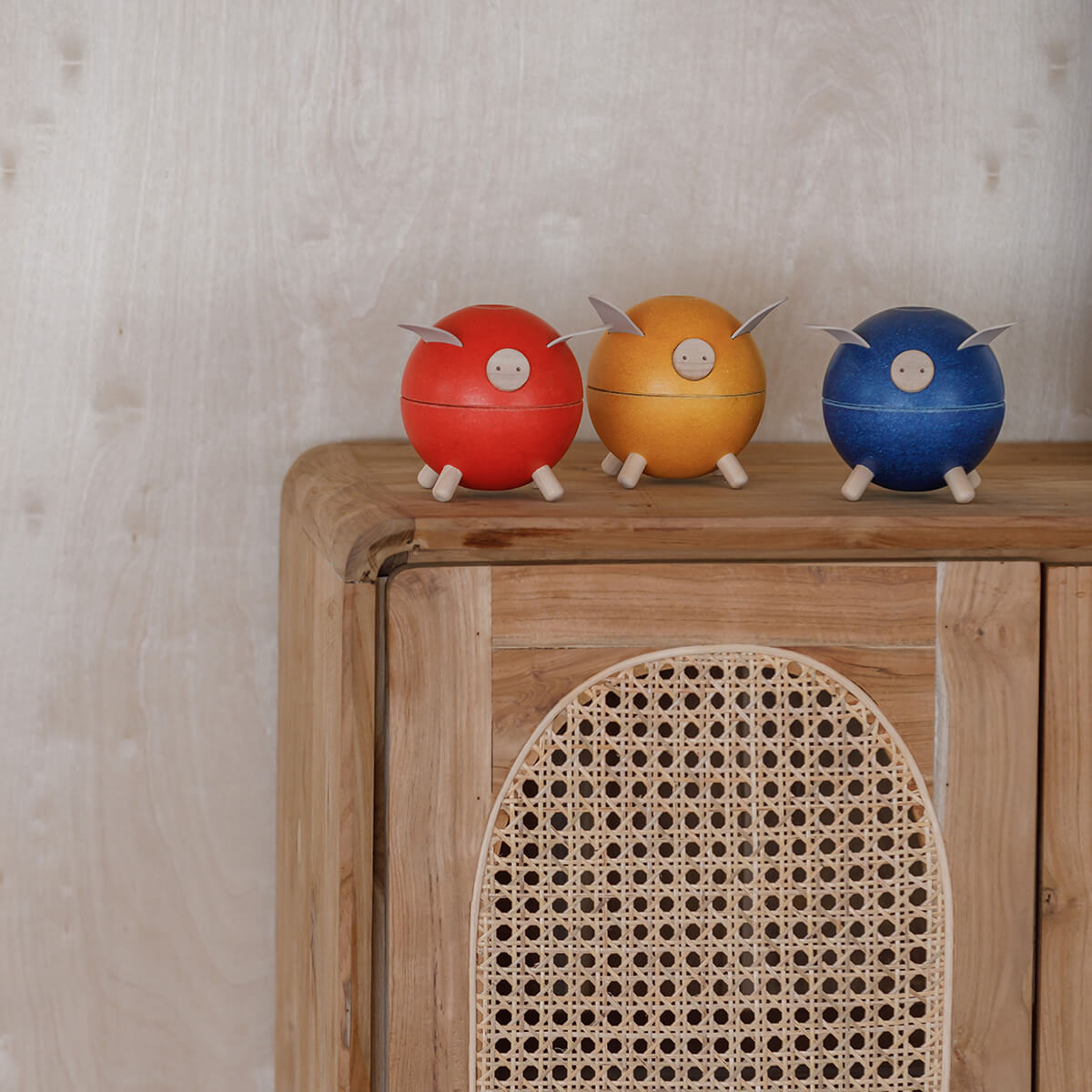 Piggy Bank in Yellow by PlanToys