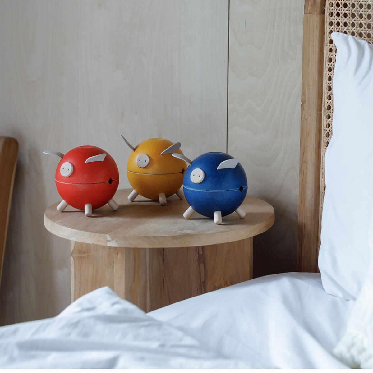 Piggy Bank in Yellow by PlanToys